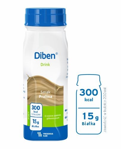 
                                                                                                      Diben Drink, smak pralina, 4x200 ml - Fresubin                                                                      