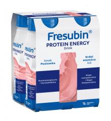 

                 Fresubin PROTEIN ENERGY Drink, smak poziomkowy, 4x200 ml - Sklep HUMANA                