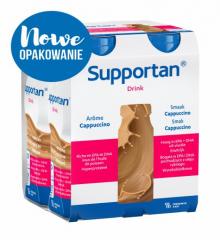 

                 Supportan  Drink, smak cappuccino, 4x200 ml - Sklep HUMANA                